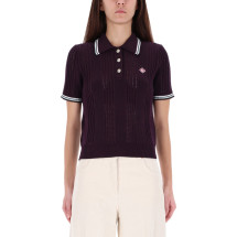 [Casablanca] Shirts Short Sleeve FW25 W-AW25-KW-1089_01AUBERGINE