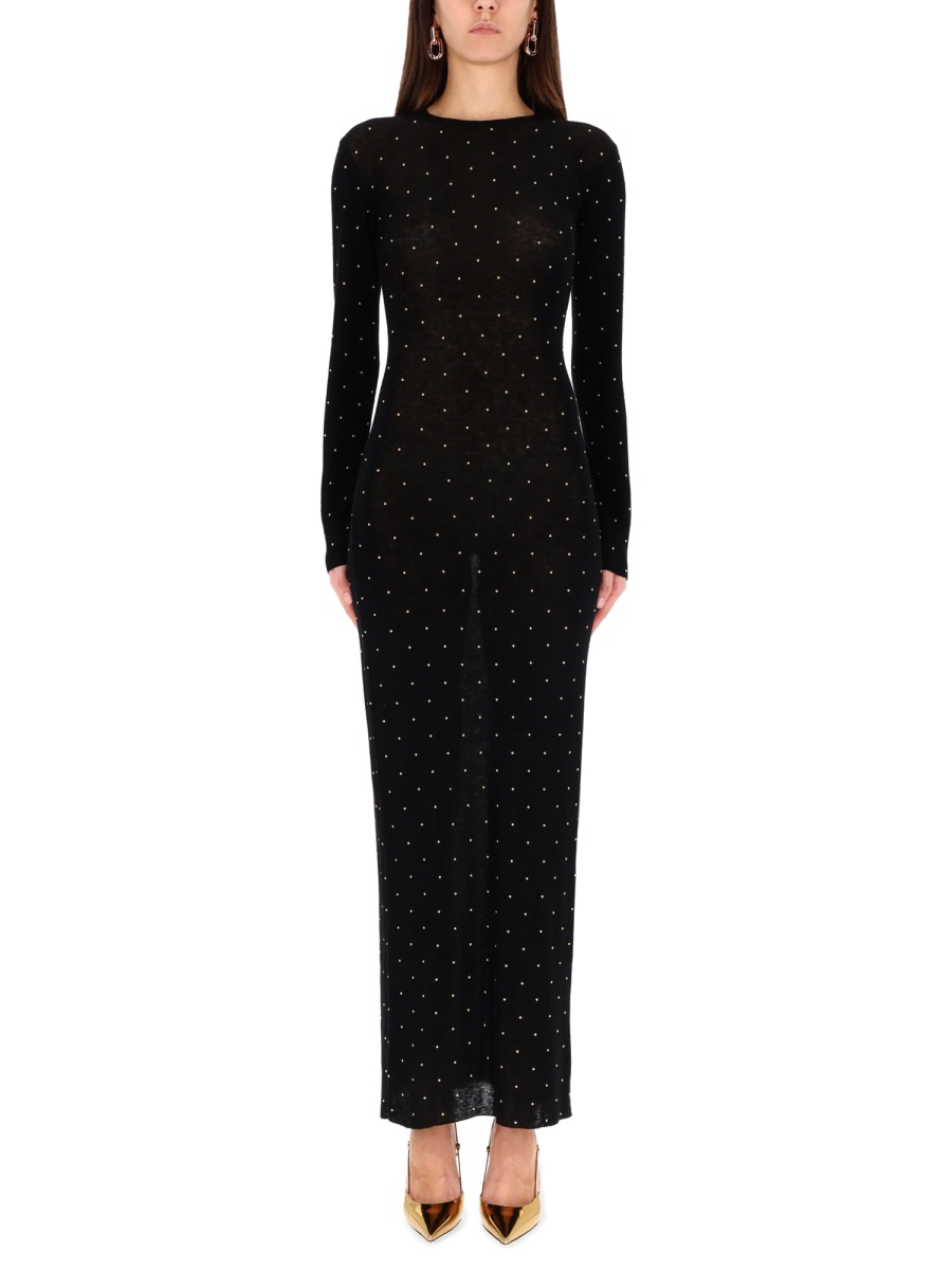 [RABANNE] Long sleeve dress FW25 25HMRO156ML0322_P001