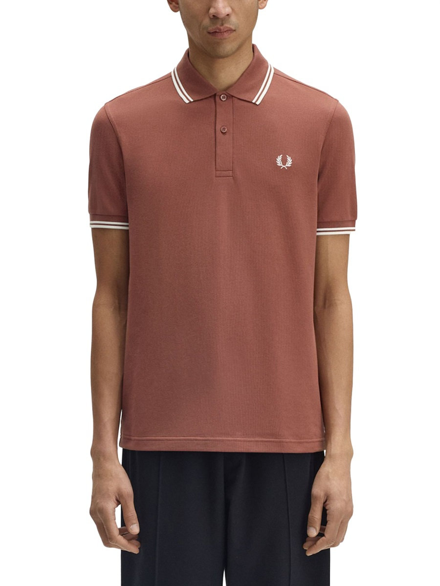 [FRED PERRY] Shirts Short Sleeve FW25 FP-M3600P-55_Z51