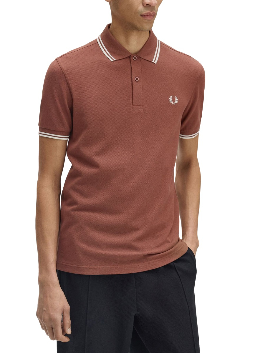 [FRED PERRY] Shirts Short Sleeve FW25 FP-M3600P-55_Z51