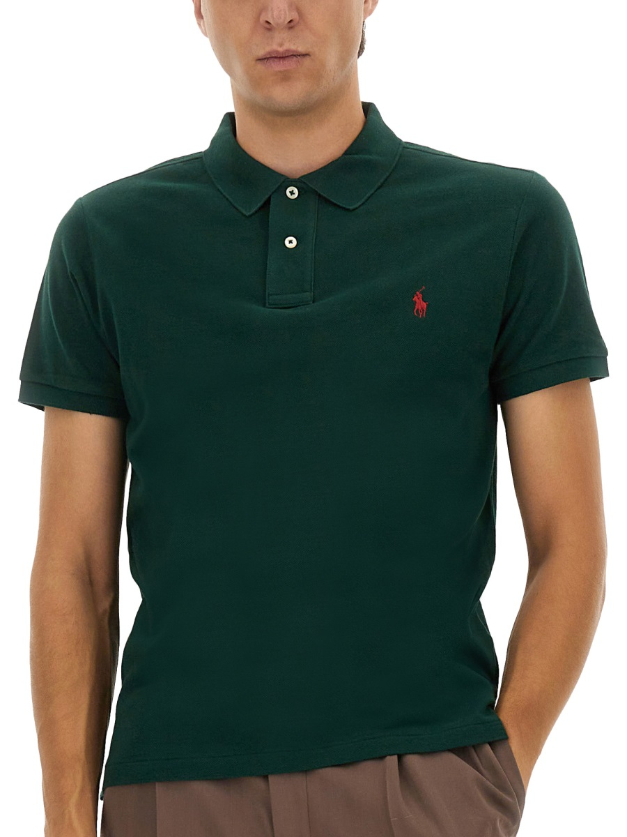 [Polo Ralph Lauren] Shirts Short Sleeve FW25 710795080_018GREEN