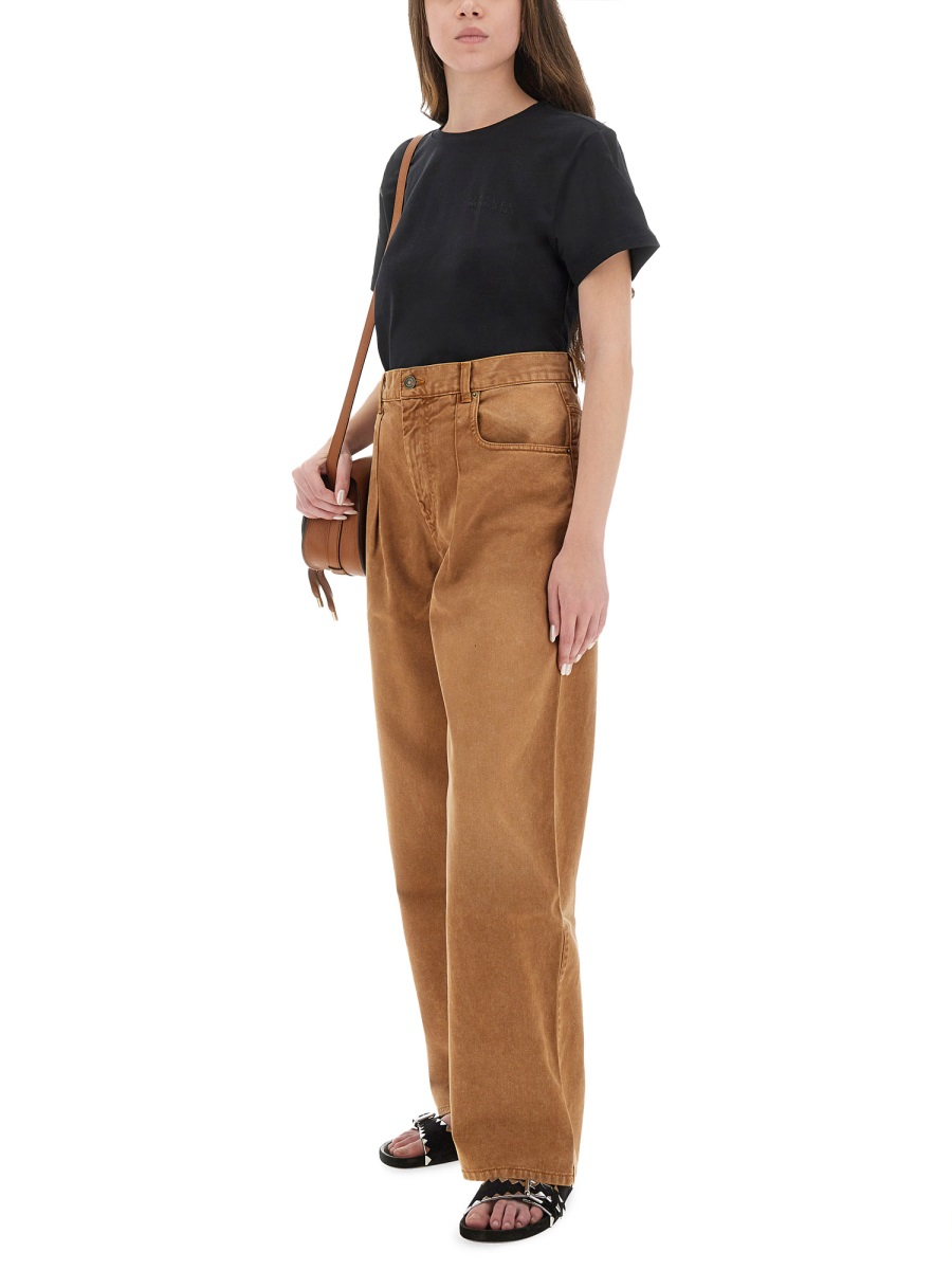 [Isabel Marant] T-shirts Short Sleeve FW25 TS0103FA_A2N44I01BK