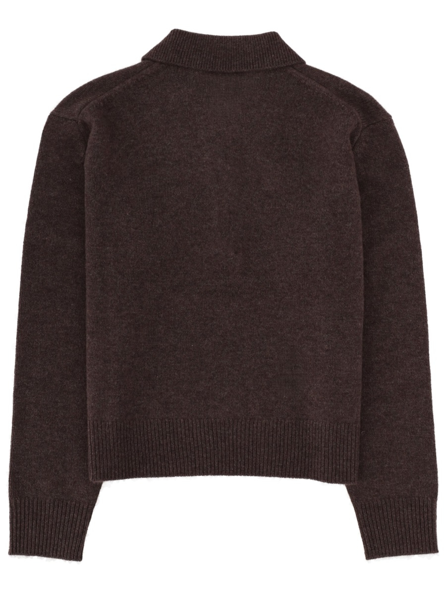 [SPORTY&RICH] Shirts Long Sleeve FW25 WS07466302BR27_TOFFEE