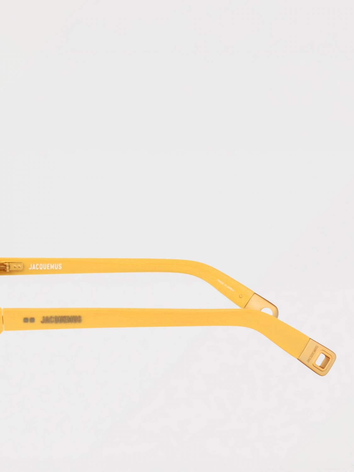 [JACQUEMUS] Sunglasses SS26 JAC42C7SUN BANANA/ MATT GOLD/ BROWN