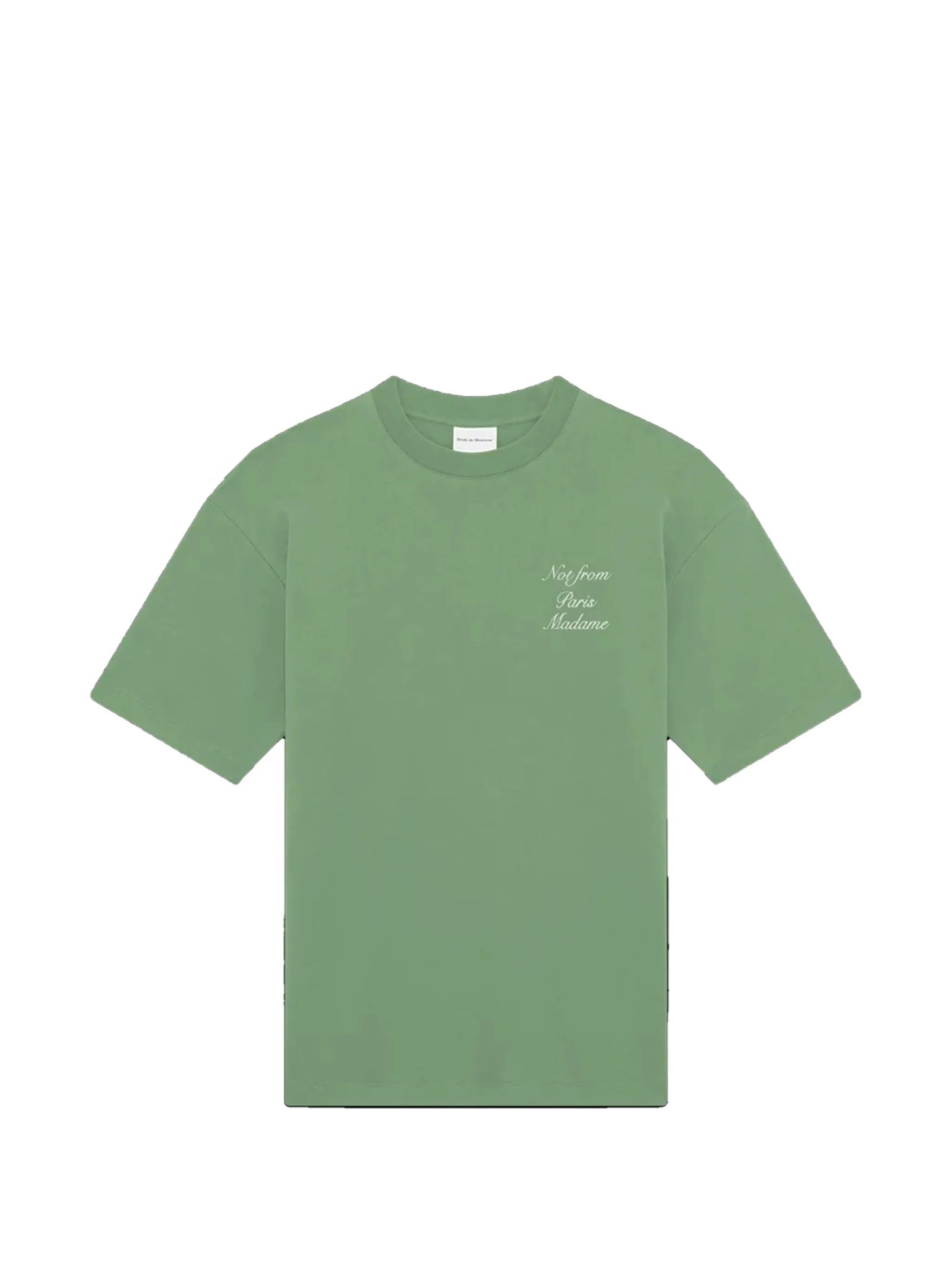 [DROLE DE MONSIEUR] T-shirts Short Sleeve SS26 KTS209CO002LGN