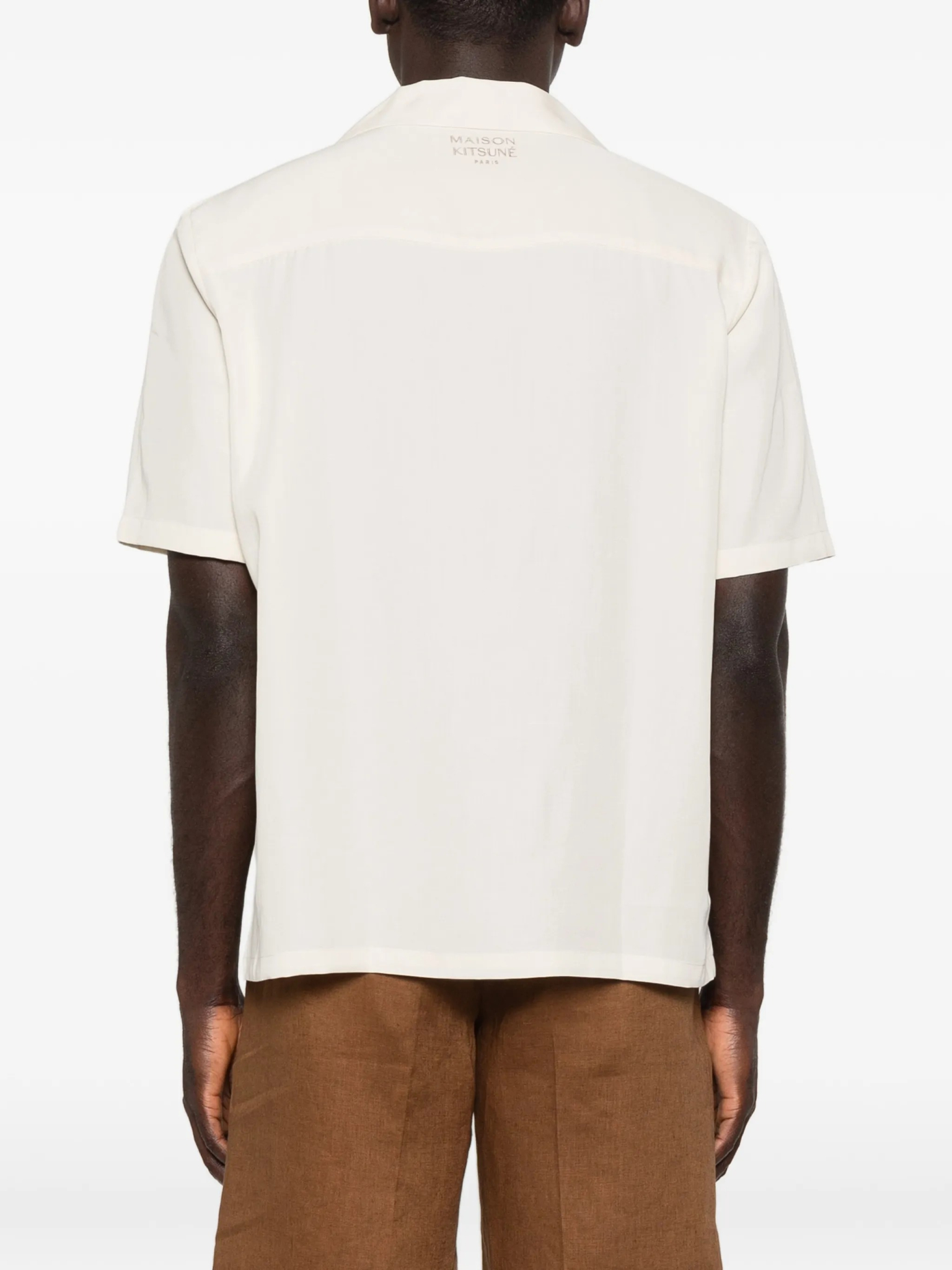 [MAISON KITSUNE] Shirts Short Sleeve SS26 QM00403WC5095