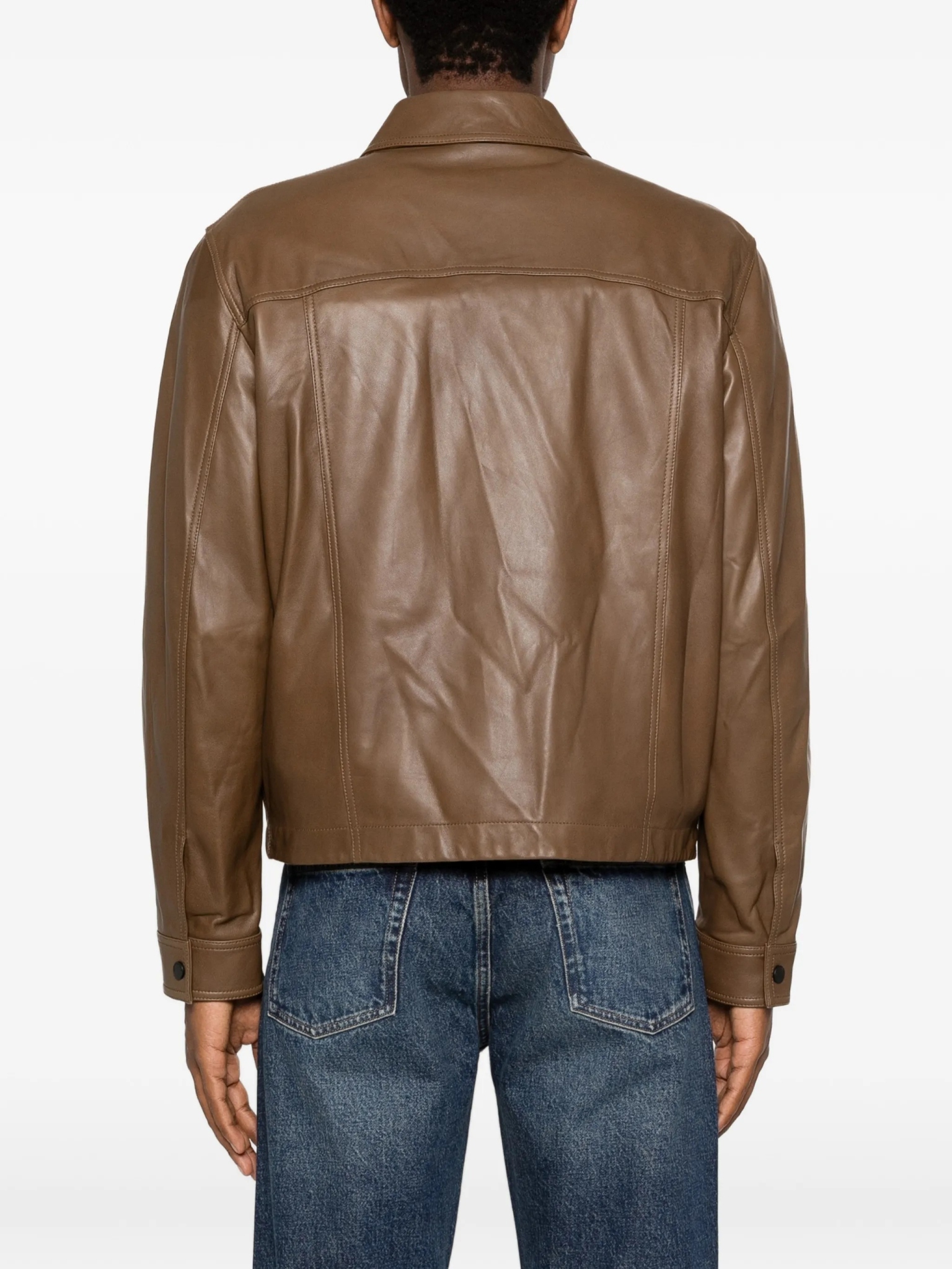 [Emporio Armani] Leather Jacket SS26 EM005475AF24823