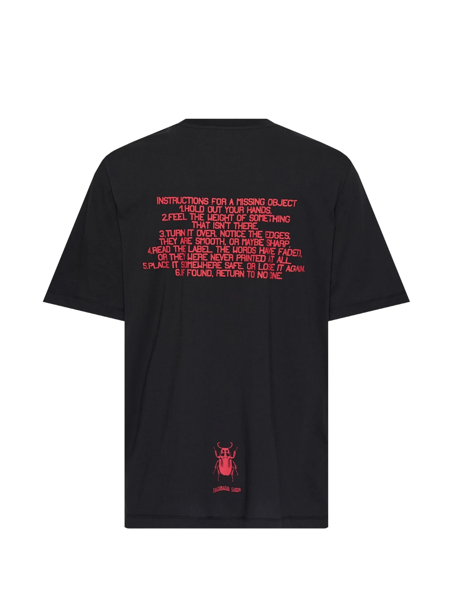 [OAMC PEACEMAKER] T-shirts Short Sleeve SS26 PCM3OT01DJE001099