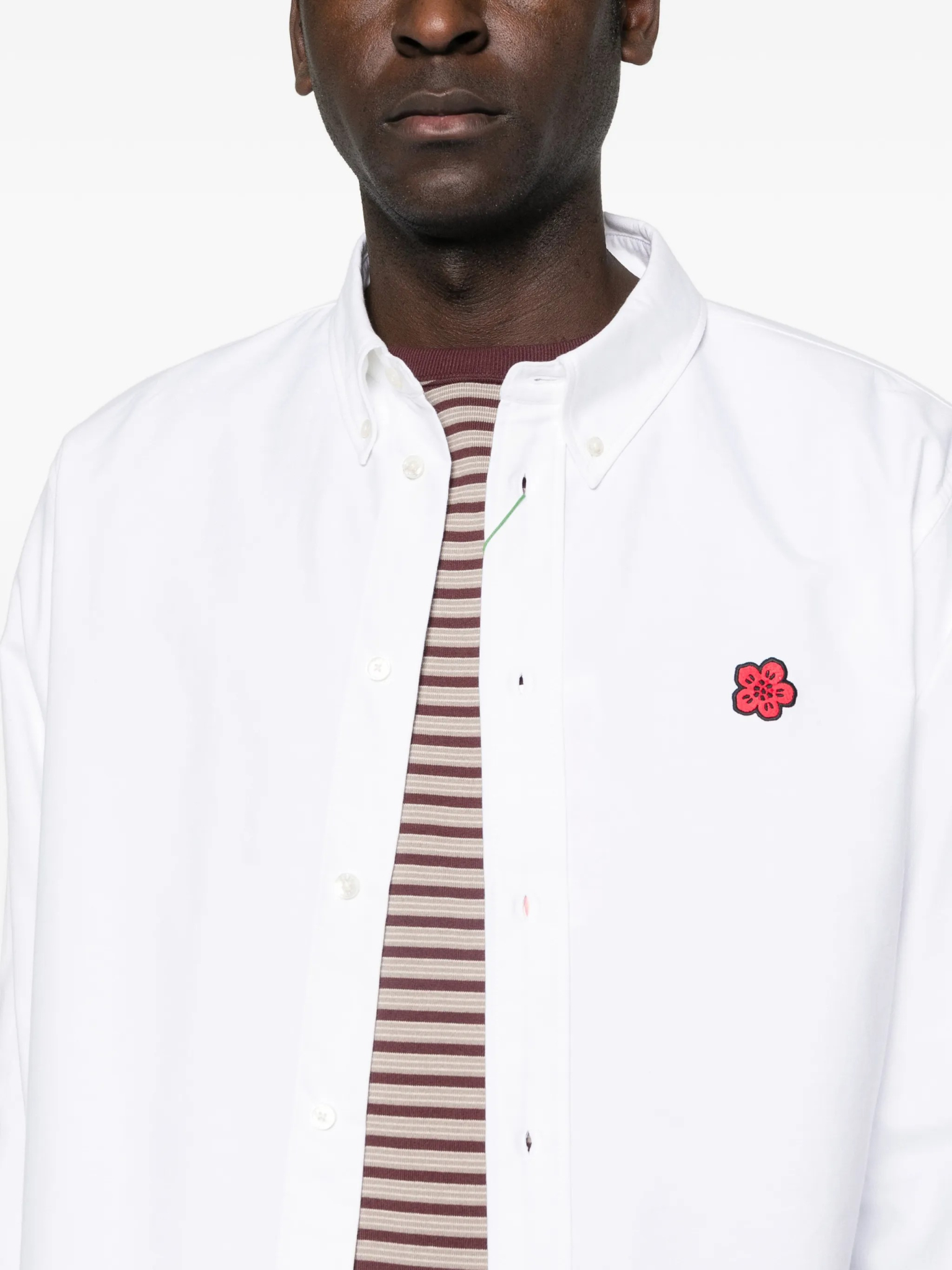 [Kenzo] Shirts Long Sleeve SS26 FG55CH4109LO