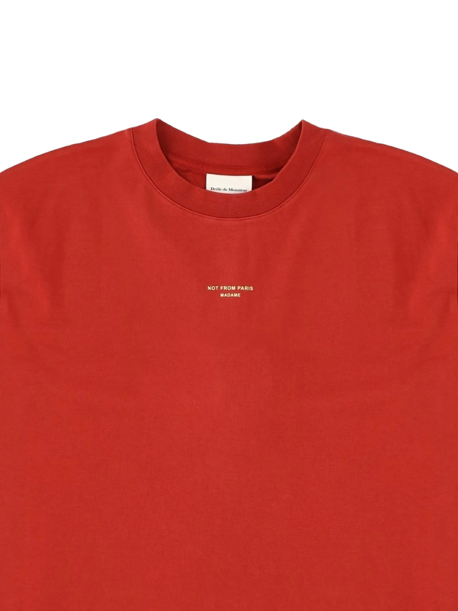 [DROLE DE MONSIEUR] T-shirts Short Sleeve SS26 KTS202CO002DRD