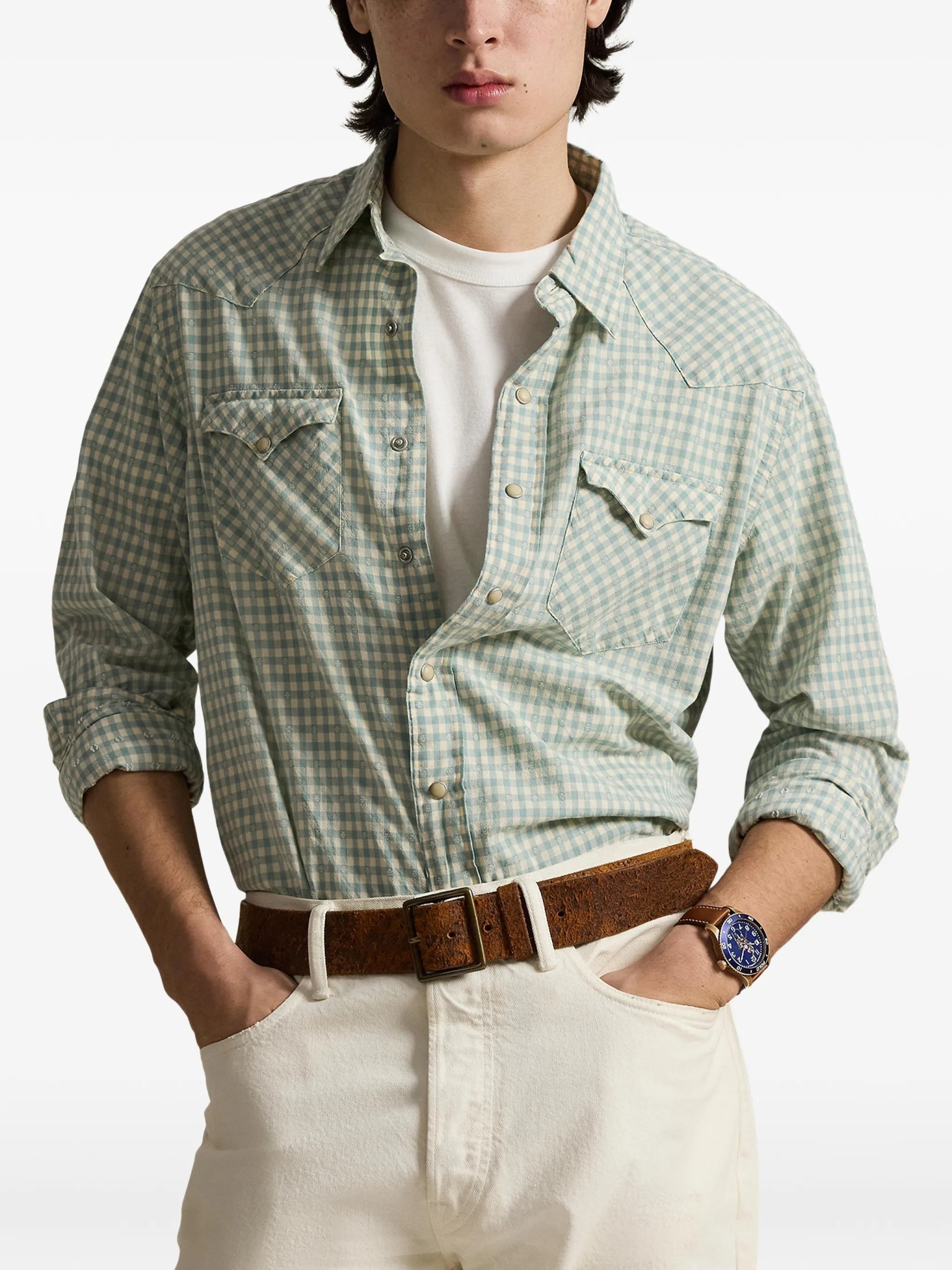 [Polo Ralph Lauren] Shirts Long Sleeve SS26 710P08235001
