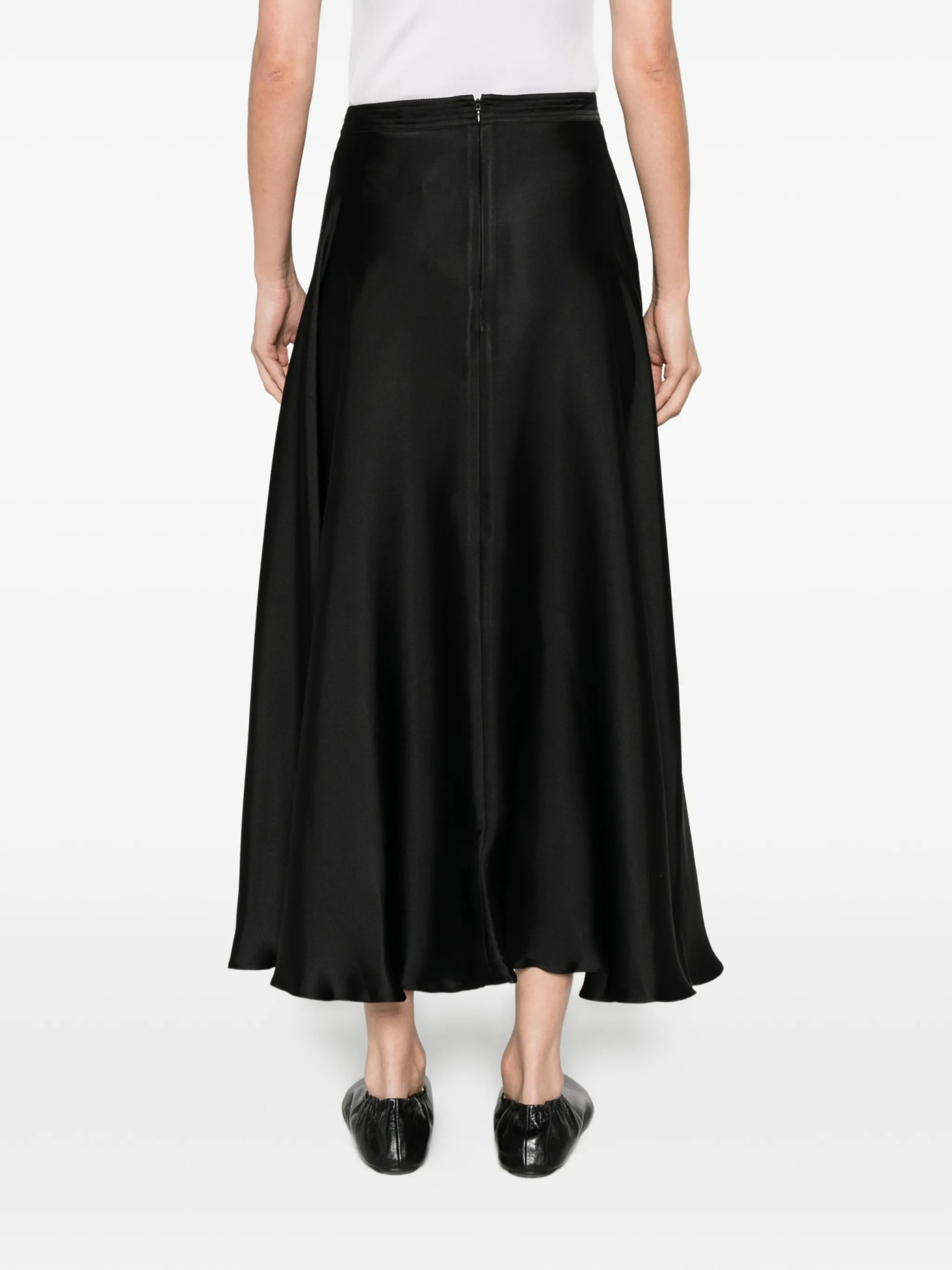 [Anine Bing] Long skirt SS26 A0411811BLK26