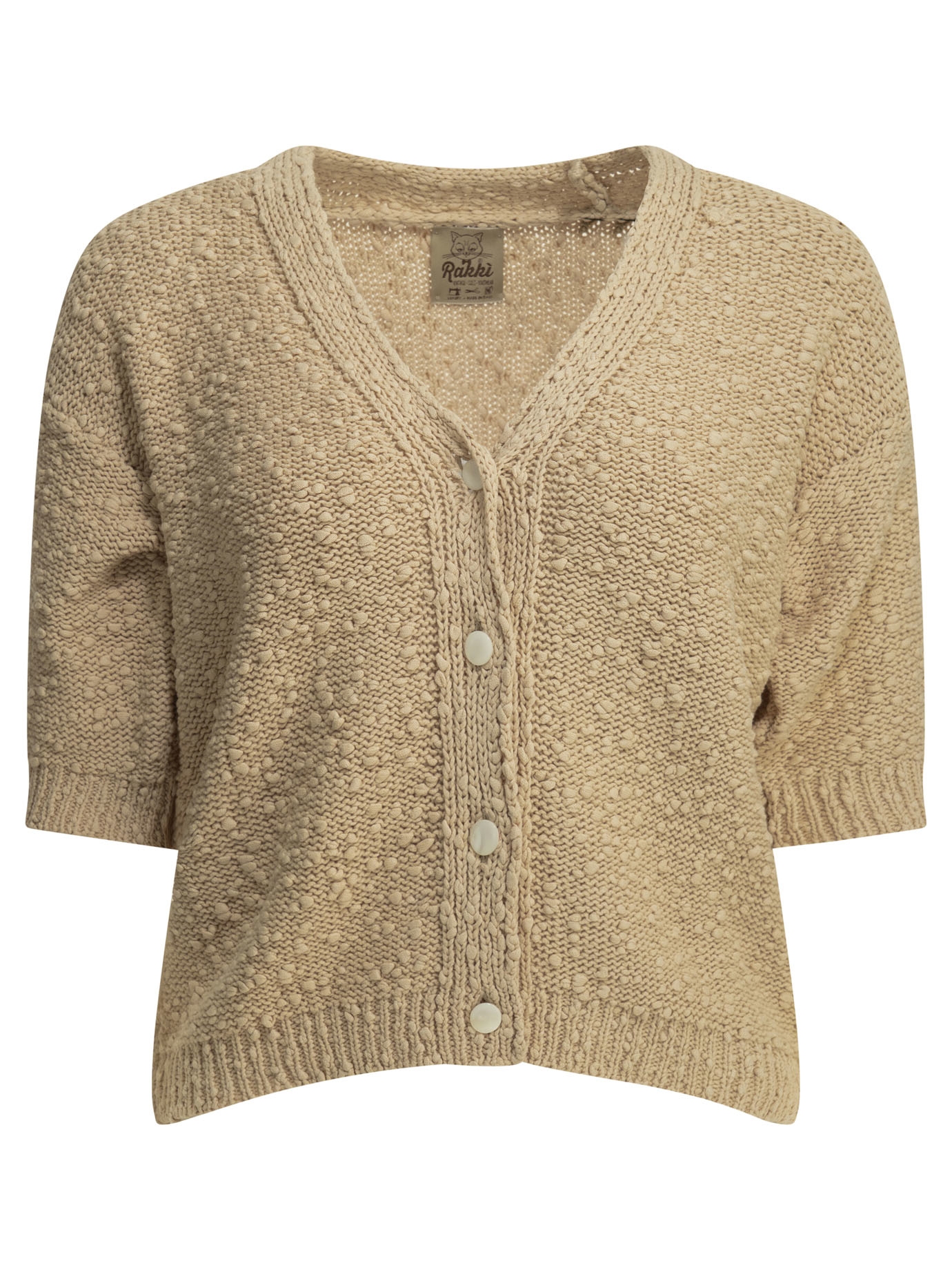 [Rakki] Cardigan SS26 B.B.JACKETBEIGE