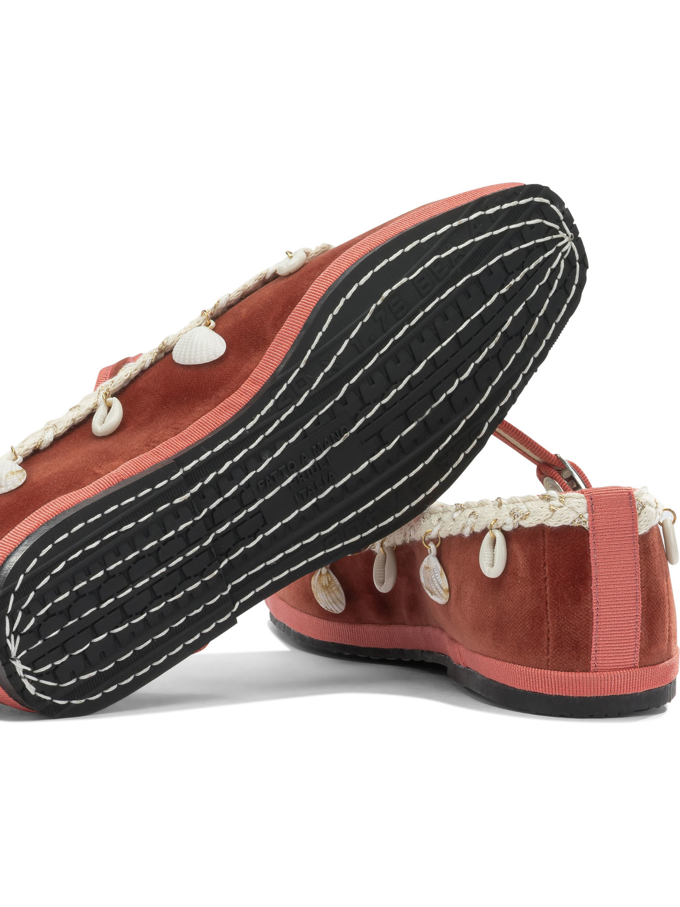 [Toujours] Flat shoes SS26 LOU LOUQUMJ CAARANCIONE