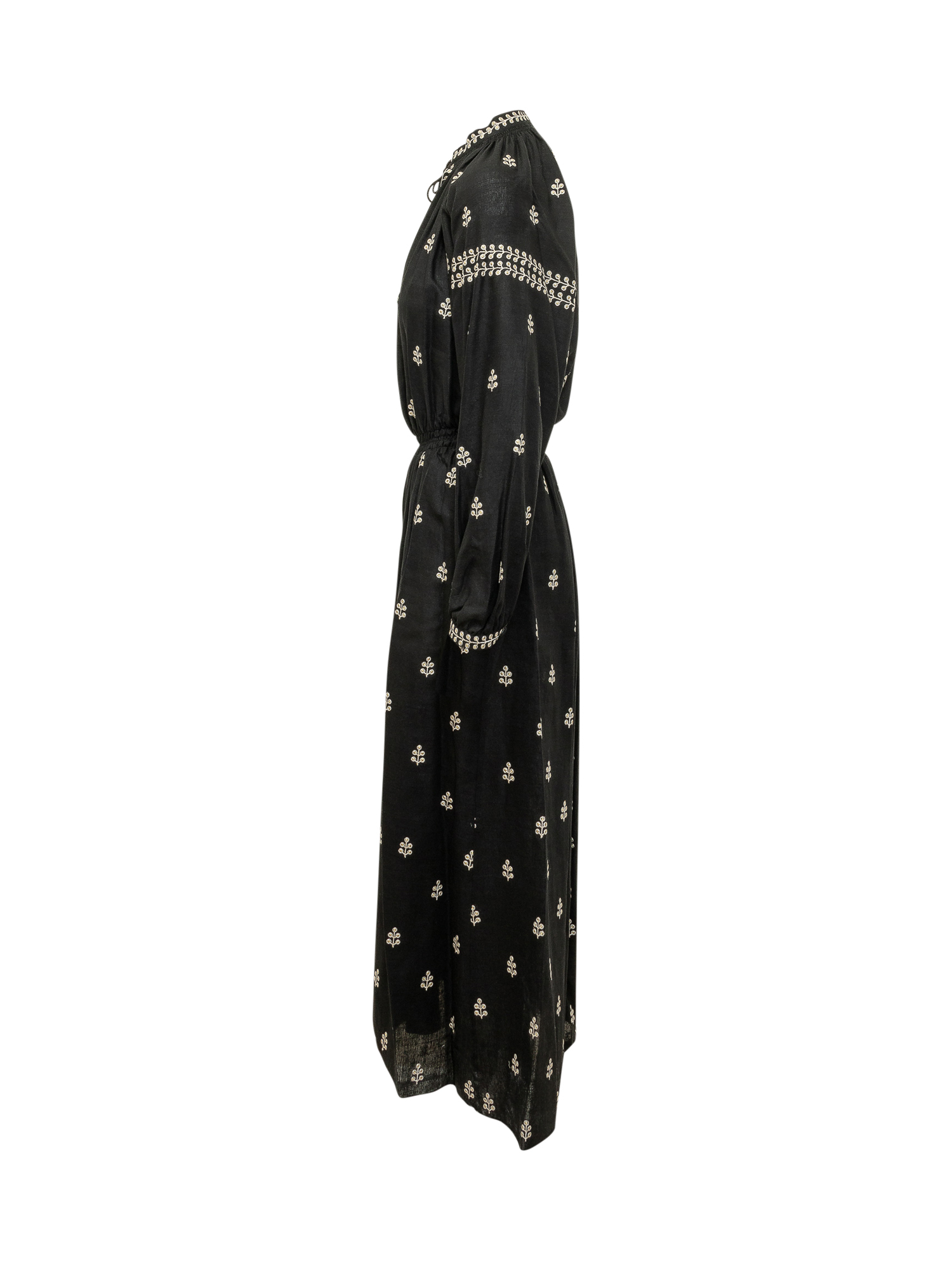 [Isabel Marant] Long sleeve dress SS26 26PRO1027FAD1J12I 01BK