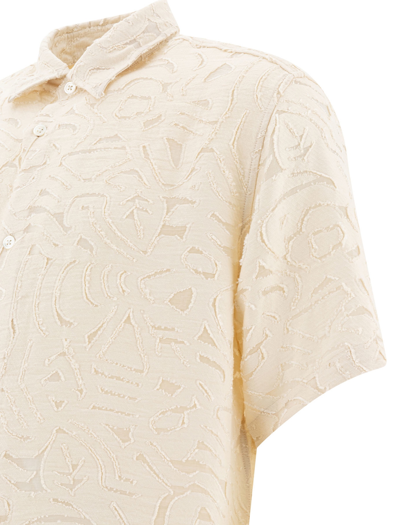 [NN07] Shirts Short Sleeve SS26 2525025734FREDDY SS NO PKT 5025IVORY