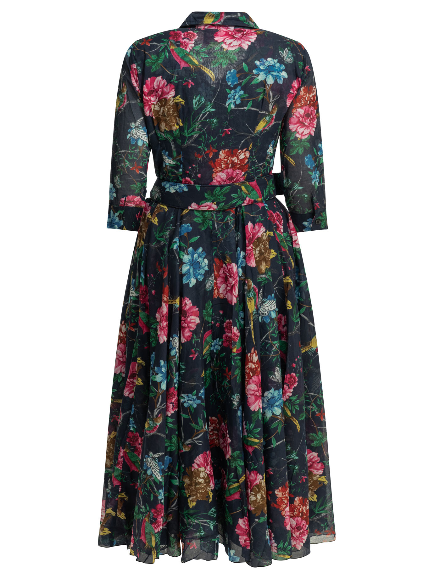 [Samantha Sung] Long sleeve dress SS26 ASTERHEART MANORINDIGO
