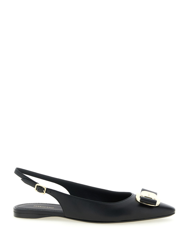 [Ferragamo] Flat shoes SS26 790605NERO