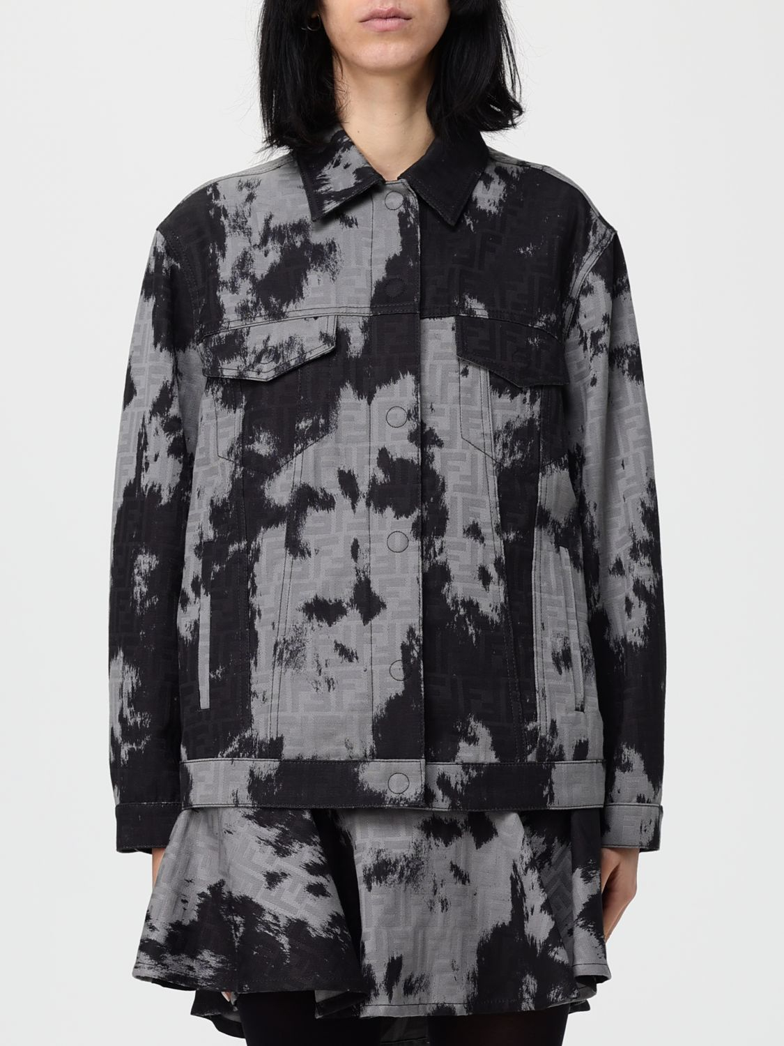 [Fendi] Casual Jacket FW25 FLF798AVF5 F0GME