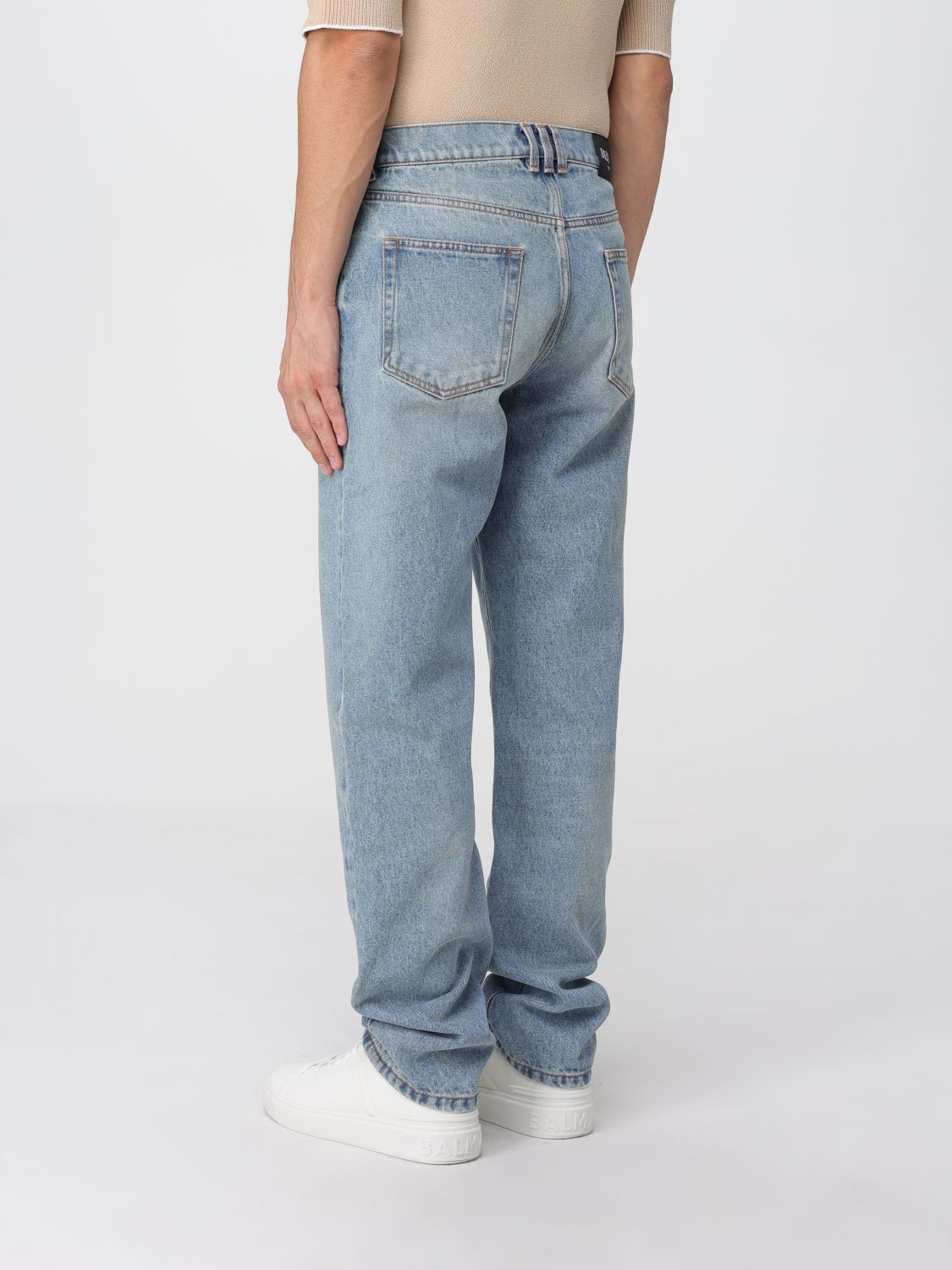 [Balmain] Jeans FW25 FH1MI083DF81 6AW