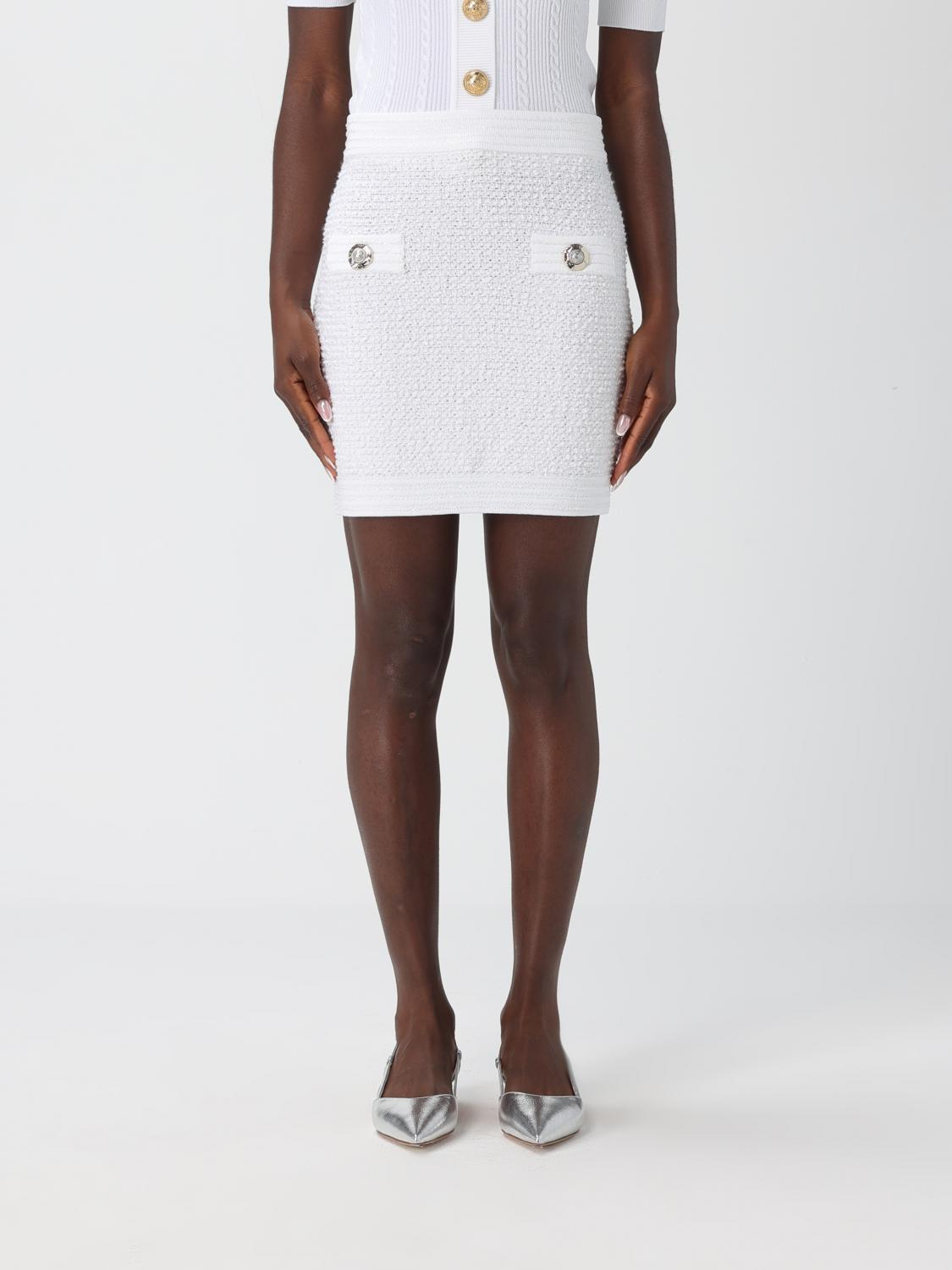 [Balmain] Mini skirt FW25 FF1LB015KI74 0FA