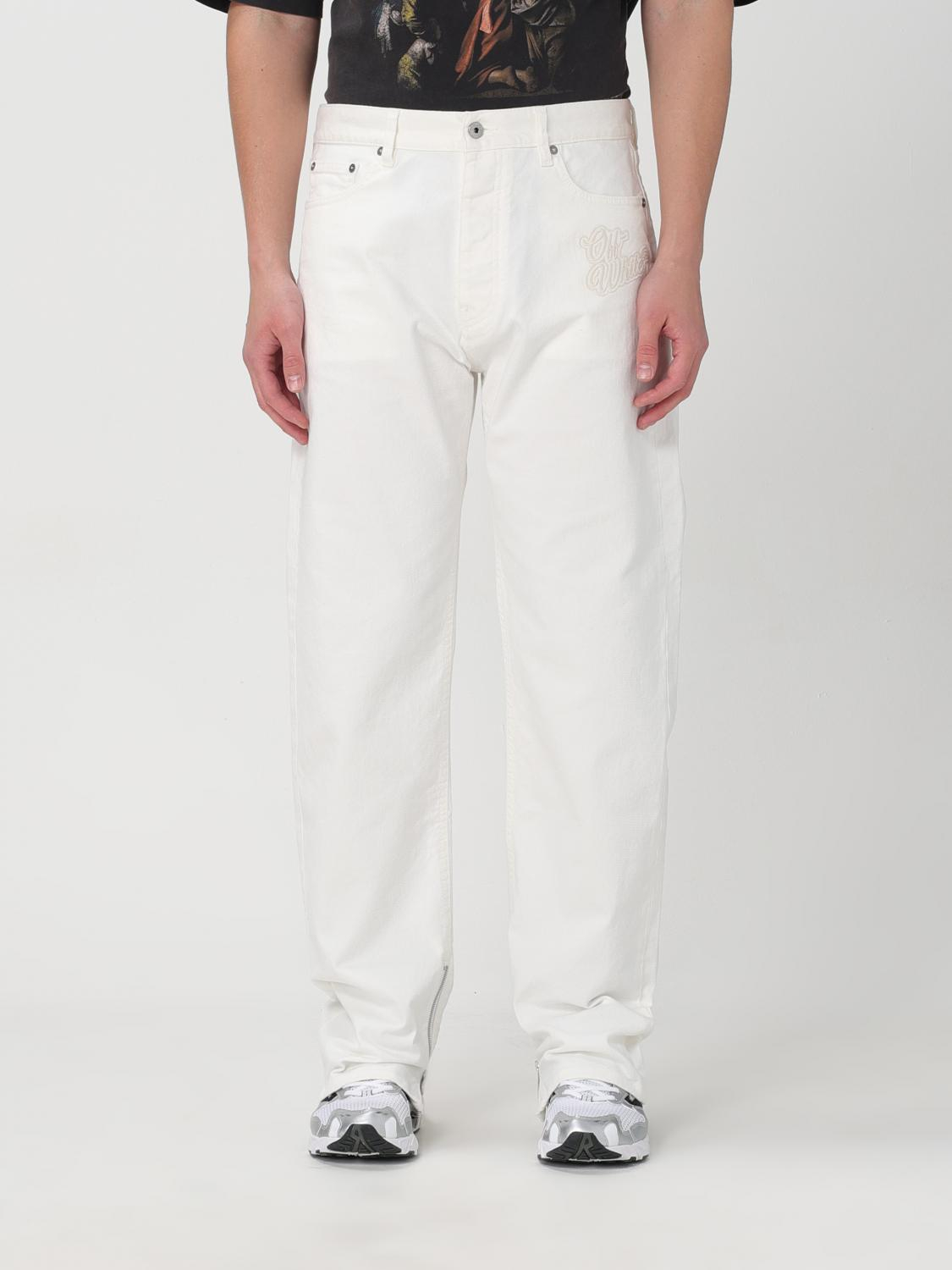 [Off-White] Jeans FW25 OMYA177S24DEN001 0202
