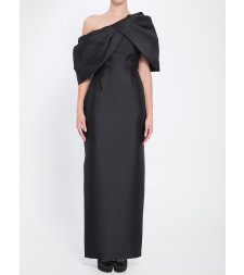 [Solace London] Sleeveless dress FW25 OS44006__BLACK