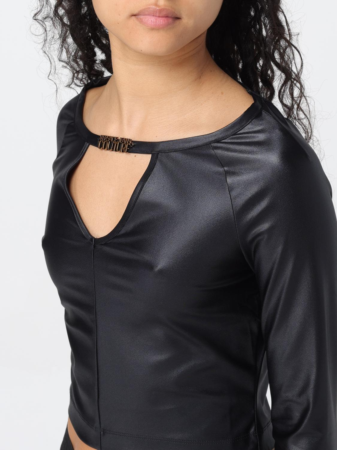 [VERSACE JEANS COUTURE] T-shirts Long Sleeve SS24 76HAM204J0079 899