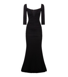 [ELISABETTA FRANCHI] Long sleeve dress SS26 ABR1061E2110
