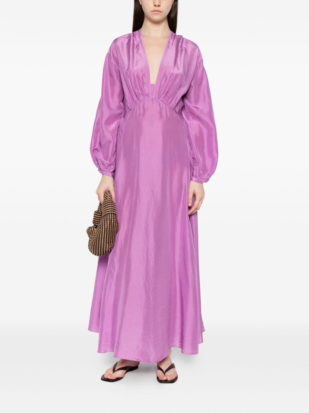 [Forte Forte] Long sleeve dress SS26 14863MYDRESSBURLESQUE