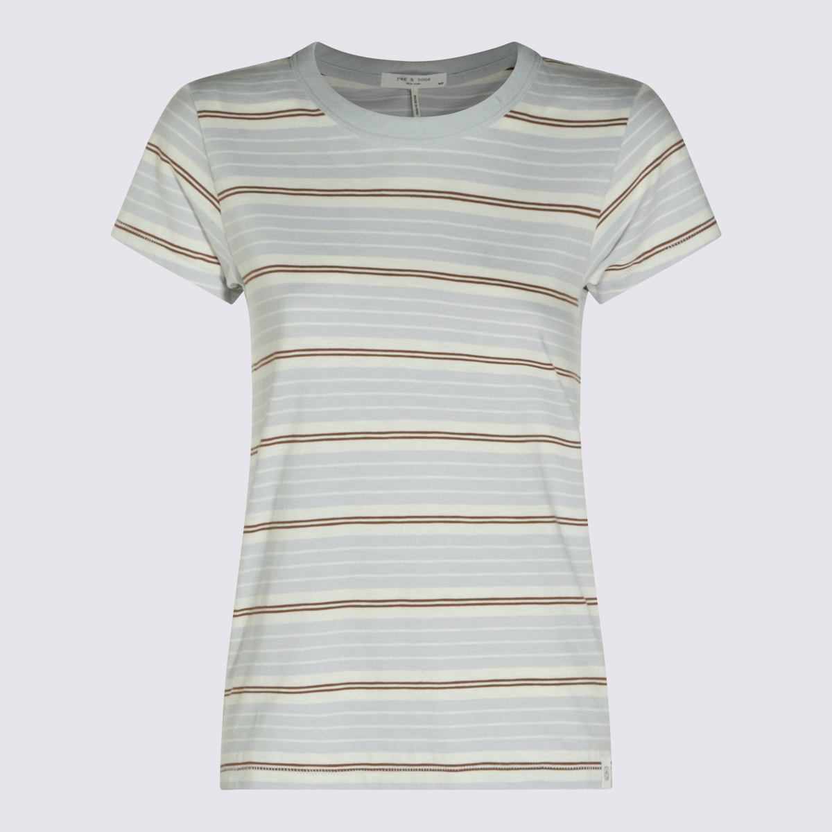 [Rag & Bone] T-shirts Short Sleeve FW26 RE7M32PT3KWLTBLUMLTI