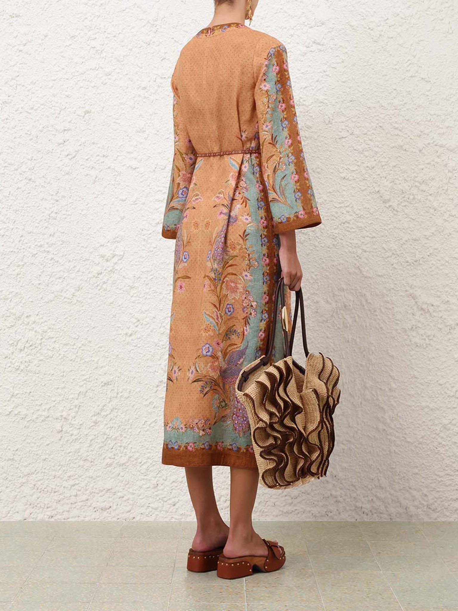 [Zimmermann] Long sleeve dress FW26 8077DSS262TSCF