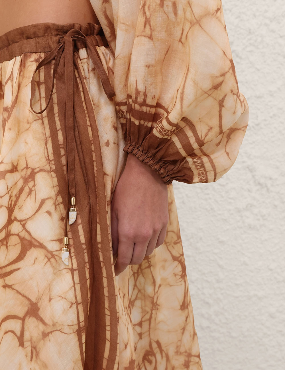 [Zimmermann] Long skirt FW26 8075SSS262CHTD