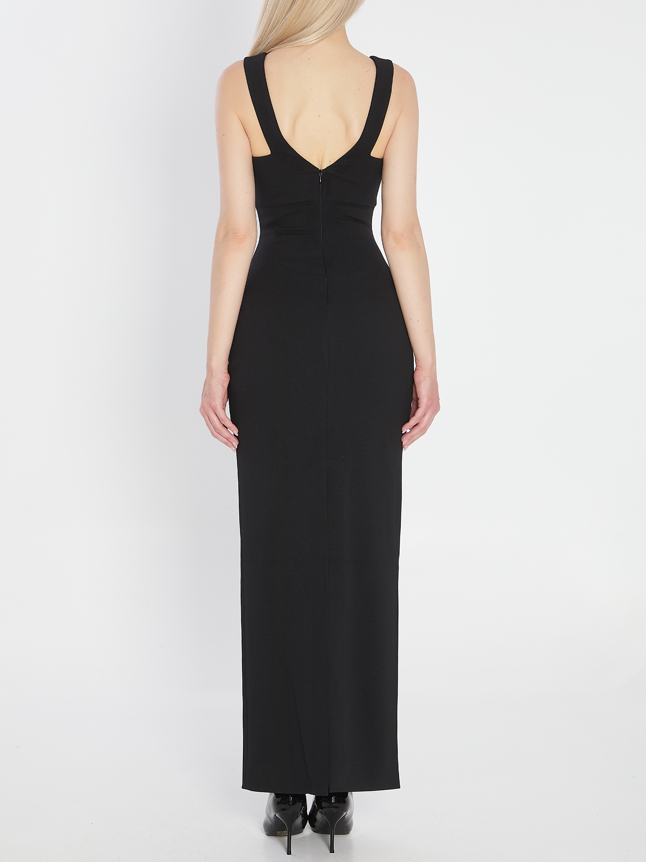 [Solace London] Sleeveless dress FW25 OS44044__BLACK
