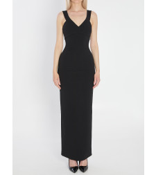 [Solace London] Sleeveless dress FW25 OS44044__BLACK