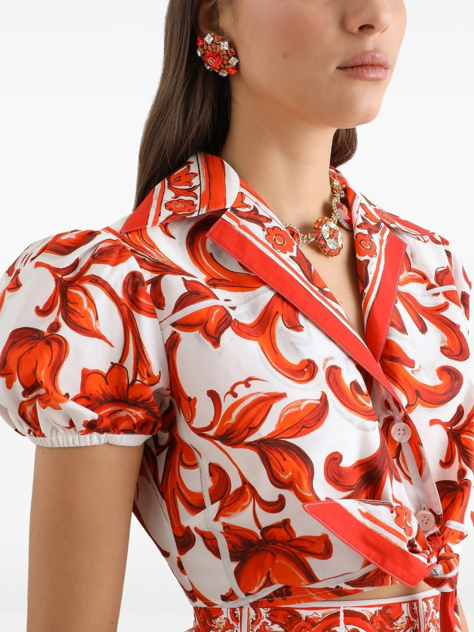 [Dolce & Gabbana] Shirts Short Sleeve FW26 F5T66TGDDRDS9000