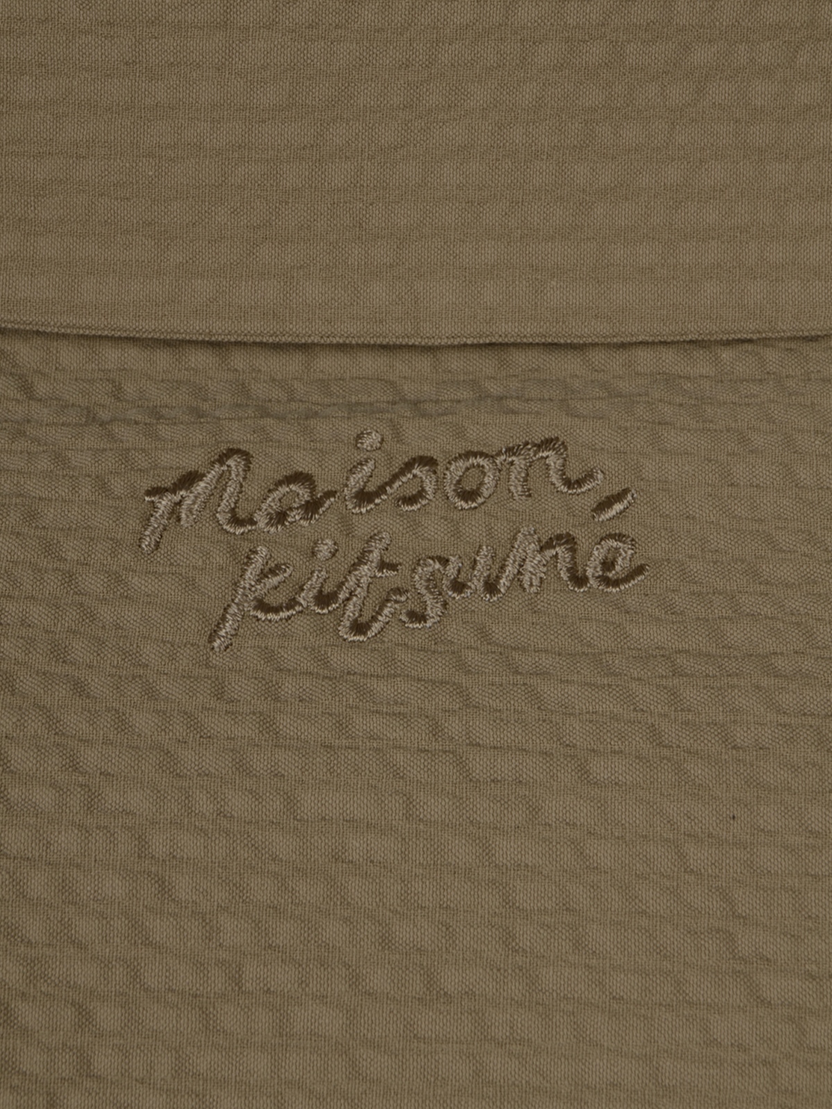 [MAISON KITSUNE] Shirts Short Sleeve SS26 QM00407WC50820429