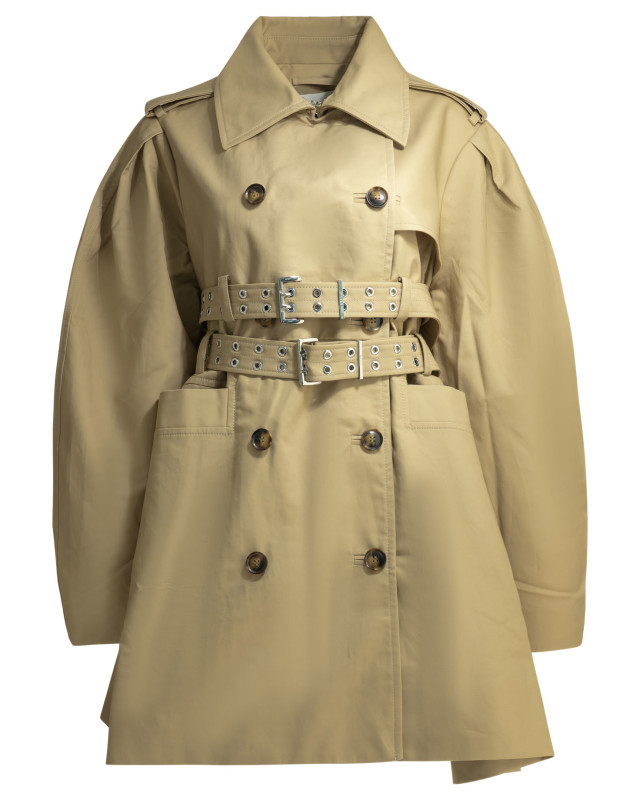 [GANNI] Raincoat SS26 A1010100ZZR