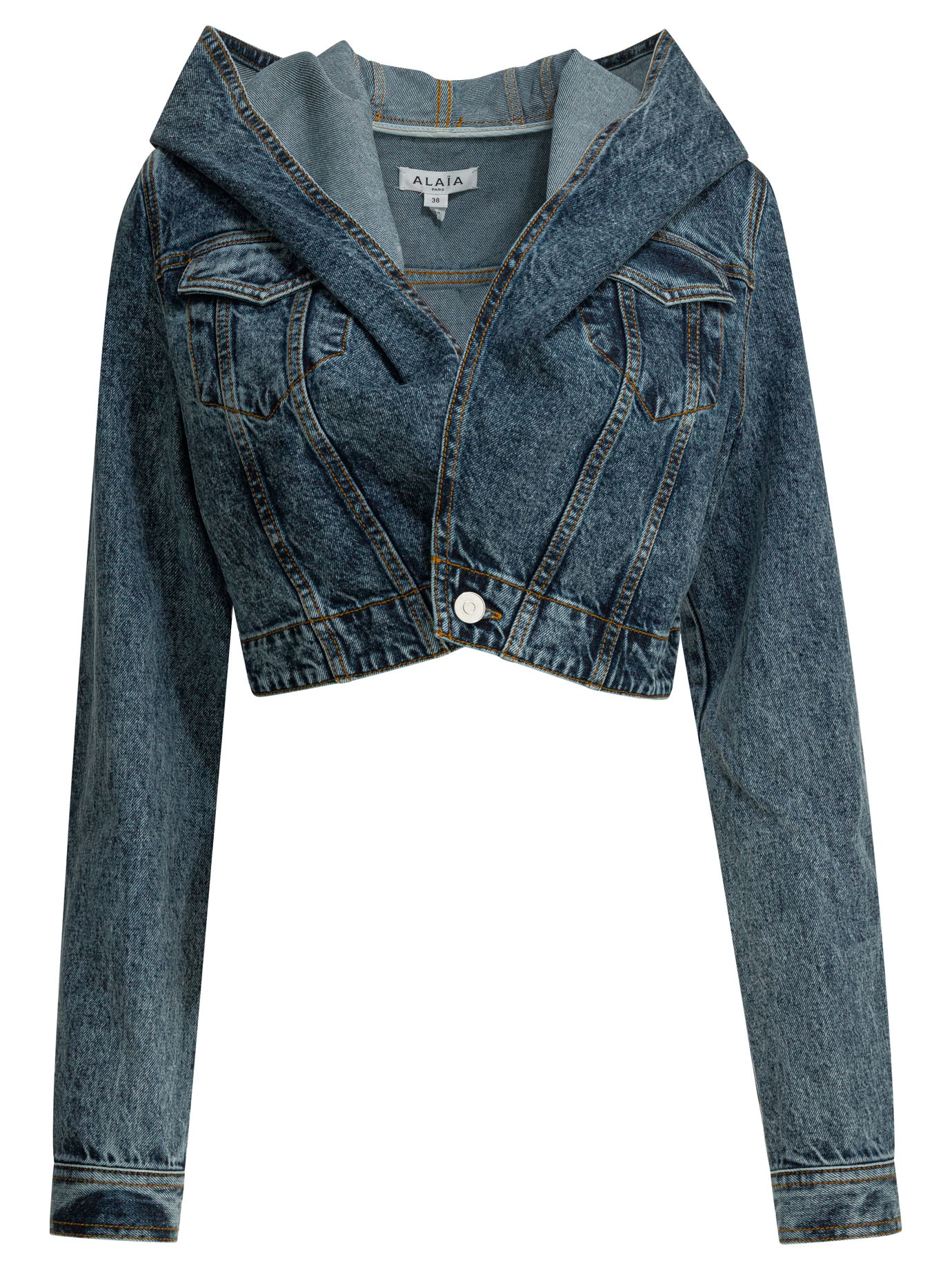 [Alaia] Denim Jacket SS26 AA9V0306T535C524