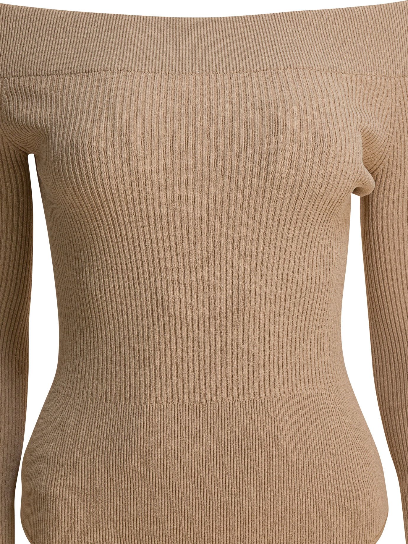[Alaia] T-shirts Long Sleeve SS26 AA9B0342K017A110