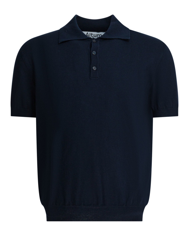 [Altum] Shirts Short Sleeve SS26 POLO01NAVY