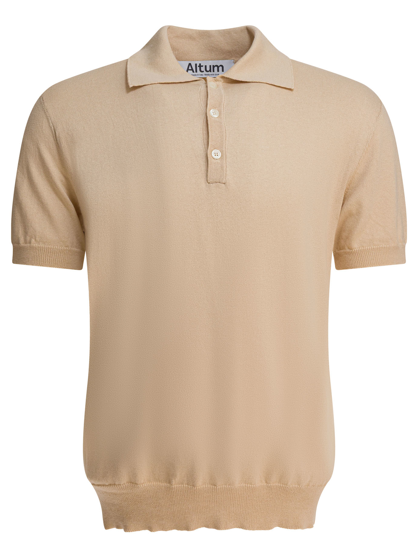 [Altum] Shirts Short Sleeve SS26 POLO01BEIGE