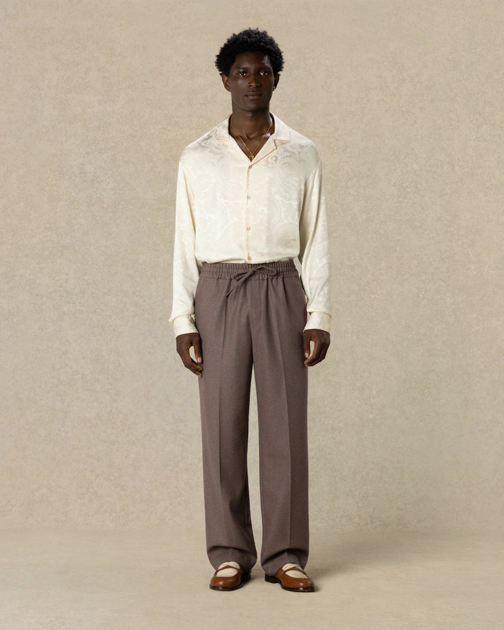 [DROLE DE MONSIEUR] Trousers FW26 LBP191WV016LBR