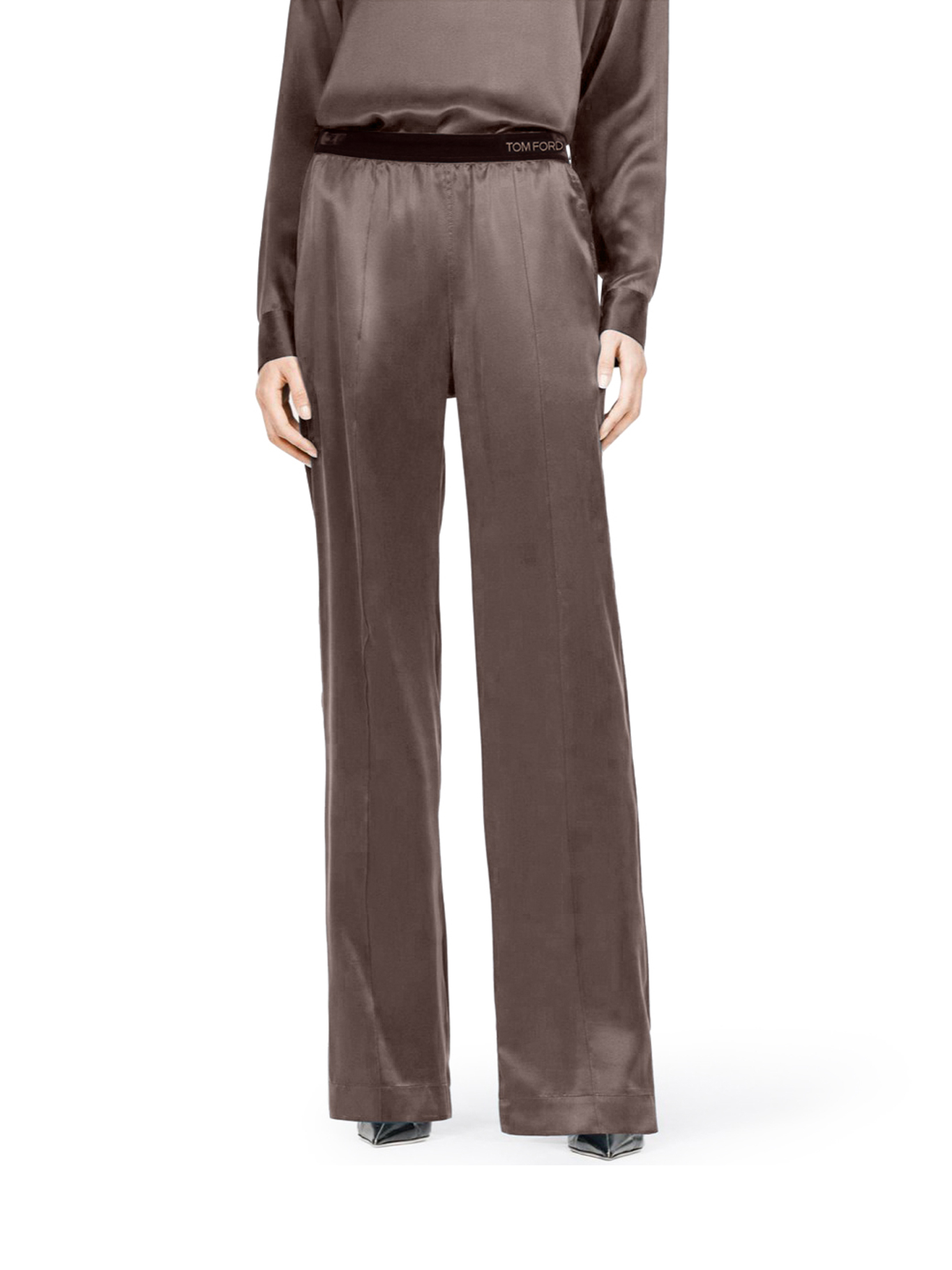[Tom Ford] Trousers FW26 PAW683FAX1720EDB ESPRESSO