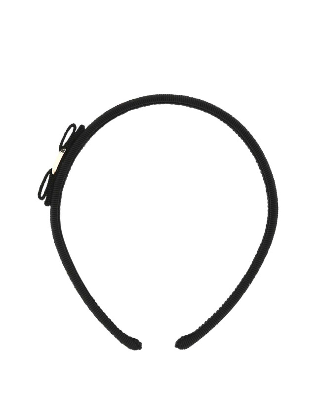 [Salvatore Ferragamo] Hair Accessory FW26 340086430314 NEROORO
