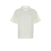 [Prada] Shirts Short Sleeve FW26 UCS524SOOO10IV F0009