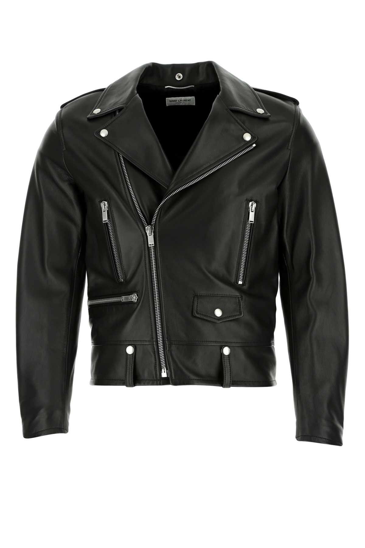[Saint Laurent] Leather Jacket FW26 484284Y5YA2 1000