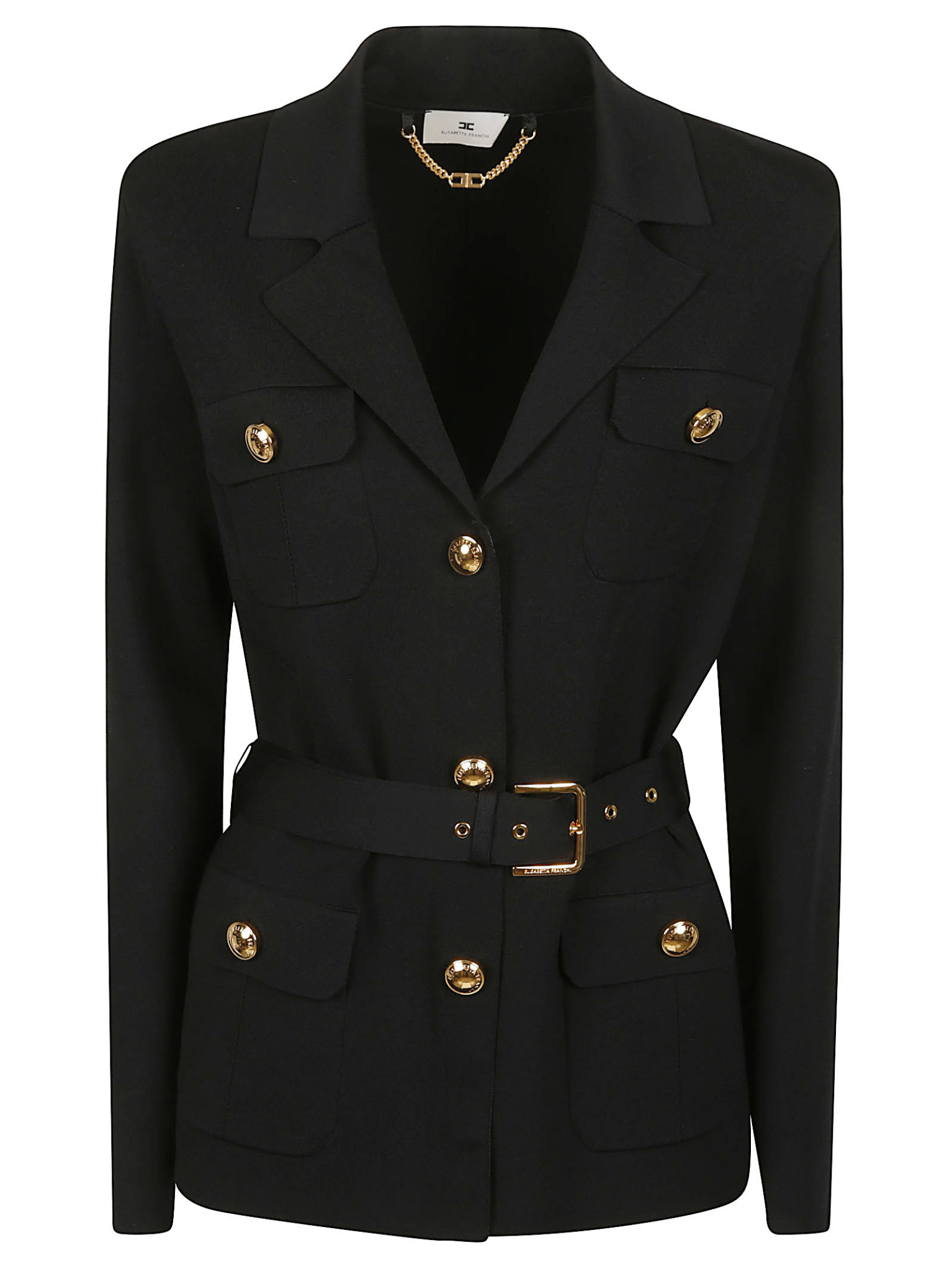 [ELISABETTA FRANCHI] Blazer SS26 MK10B62E2
