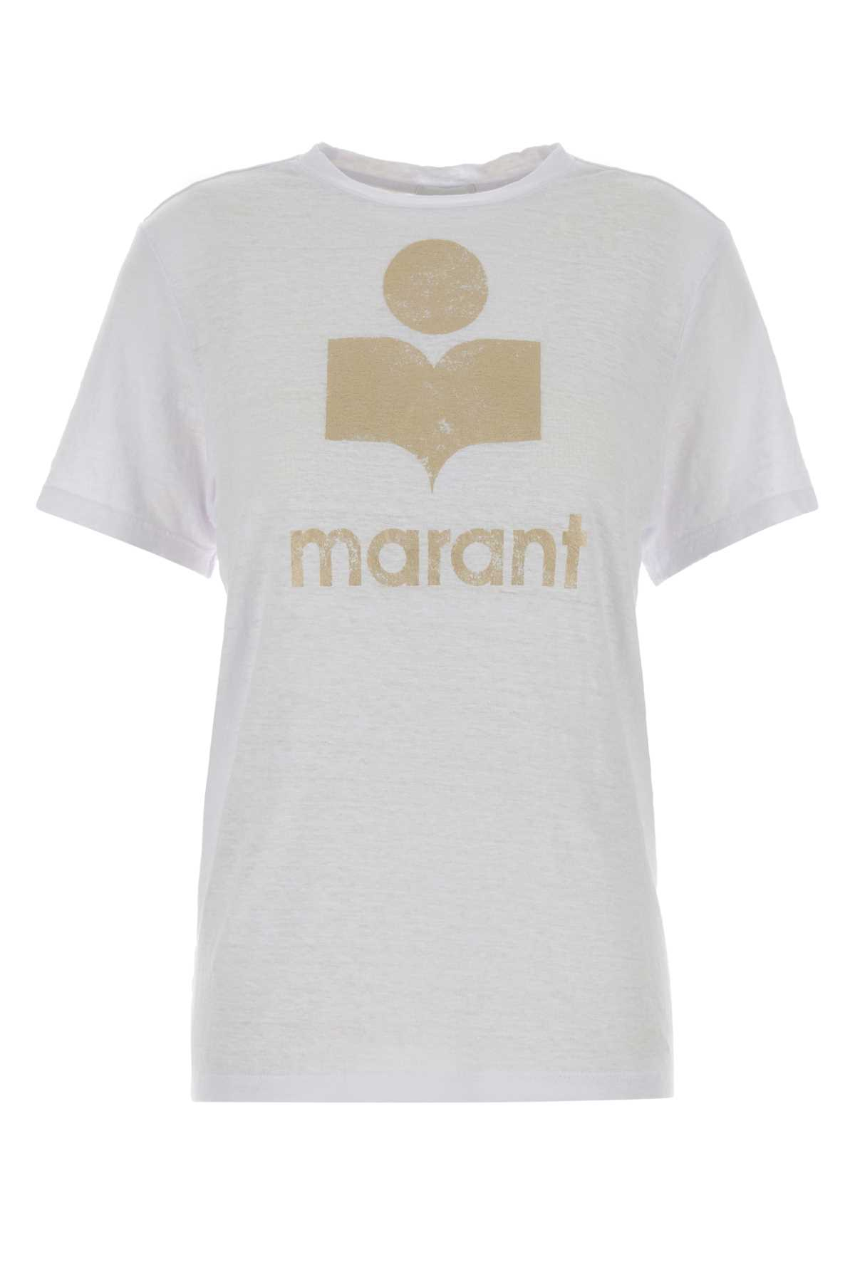 [Isabel Marant Etoile] T-shirts Short Sleeve FW26 TS0001FBA1N10E WHLG