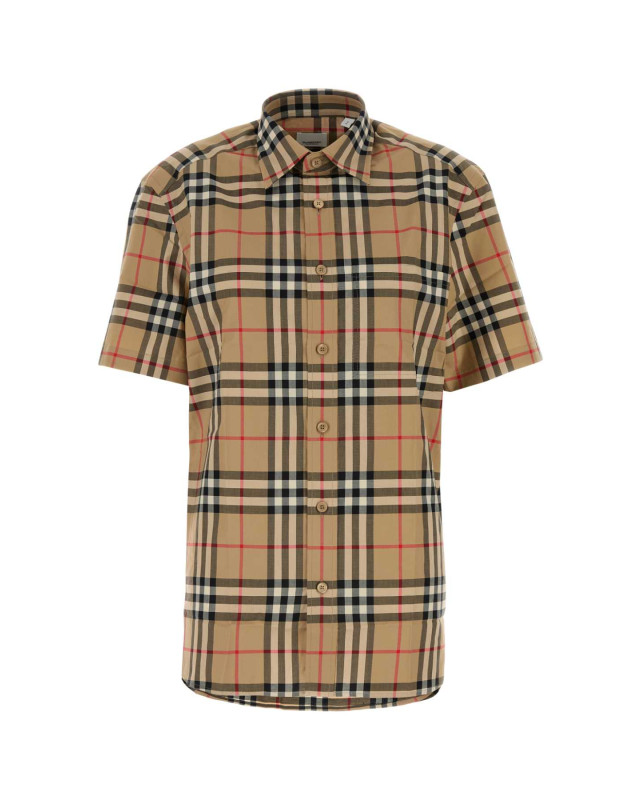[Burberry] Shirts Short Sleeve FW26 8079587 A7028